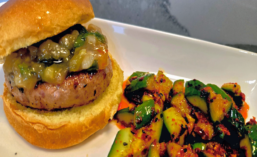 Garlic Honey and Scallion Topper 