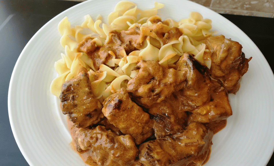 Super Fast and Easy Beef Tenderloin Goulash