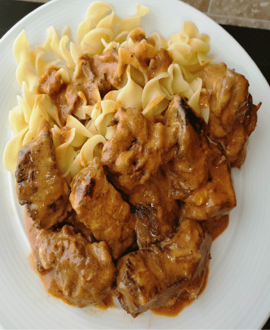 Super Fast and Easy Beef Tenderloin Goulash