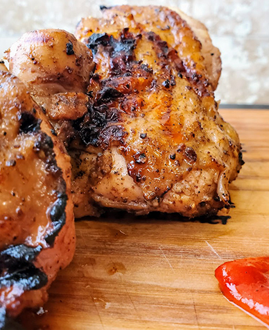 Lemon Sumac Grilled Chicken Thighs - DeBragga