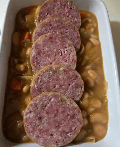Cotechino with Cannellini Beans
