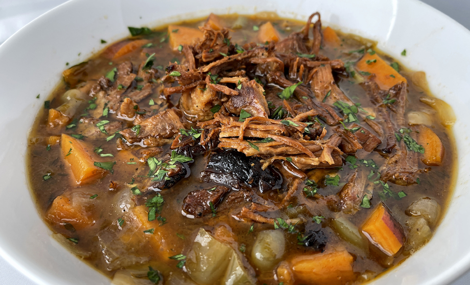 Pork Butt Leftovers: Jamaican Jerk Pork Soup