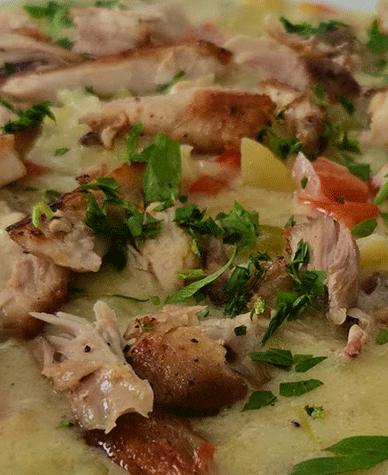 Ginger Chicken Chowder