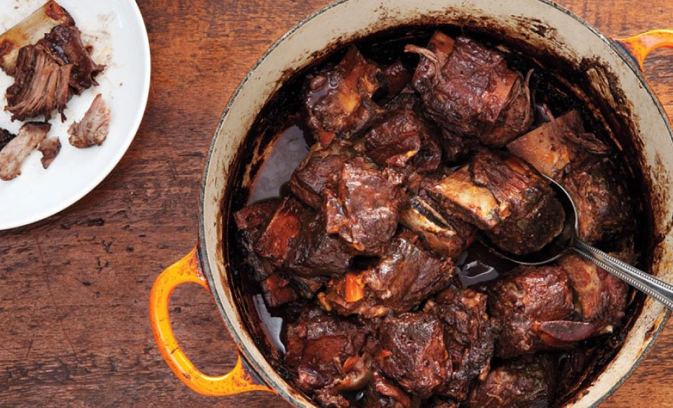Red Wine Braised Beef Short Ribs