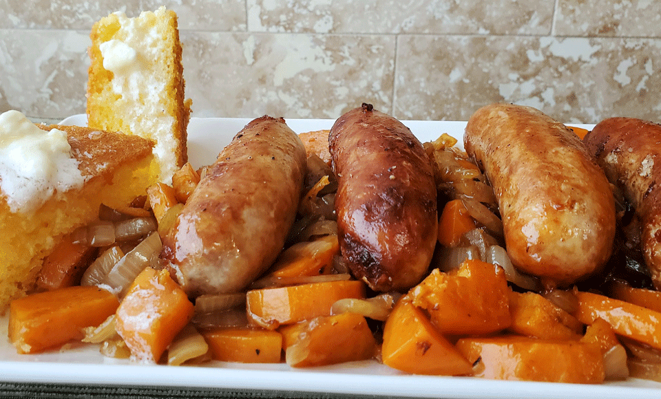 Sweet Sausage Stovetop Dinner